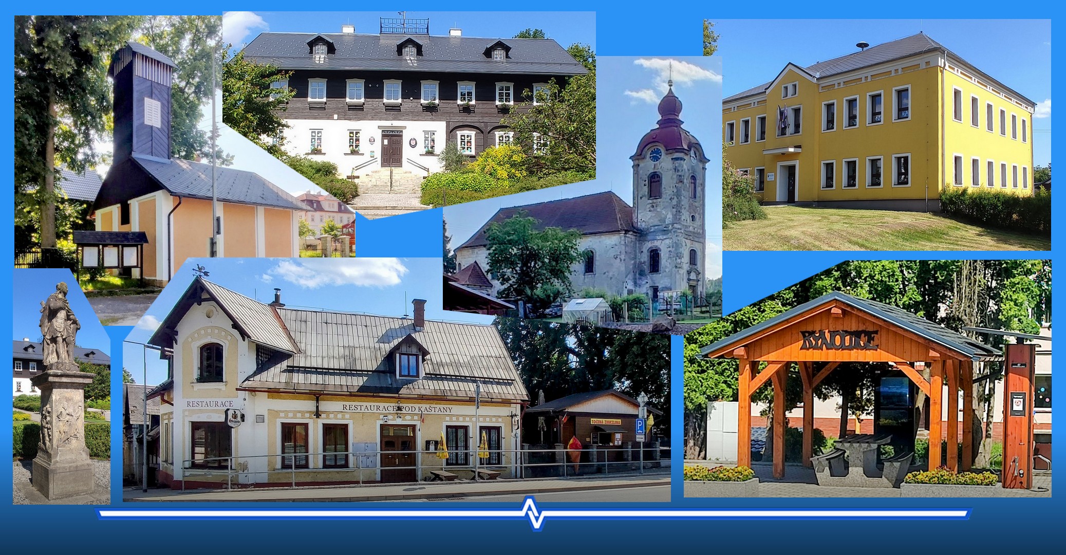 Brána do srdce Lužických hor s kouzlem historie a klidu.